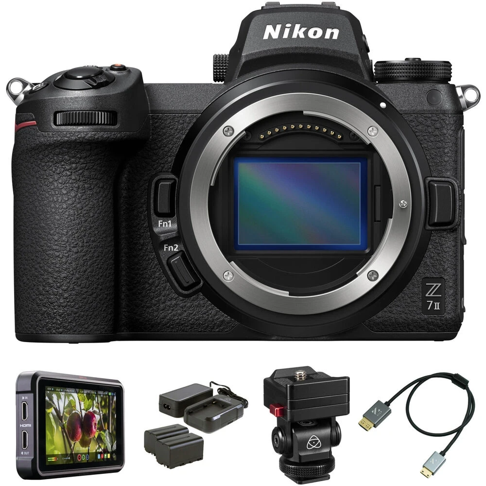 Nikon Z7II Mirrorless Digital Camera Body Recording Kit