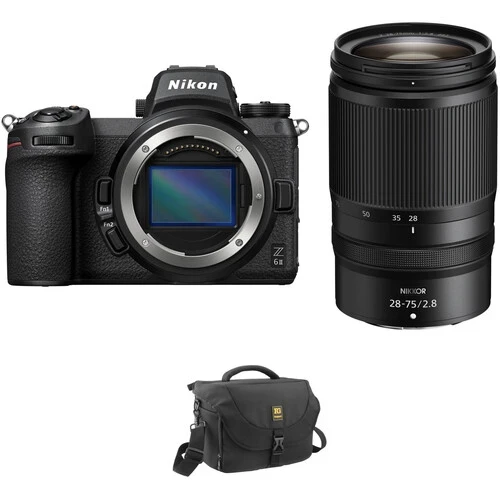 Nikon Z6 II Mirrorless Camera with 28-75mm f/2.8 Lens and Bag Kit