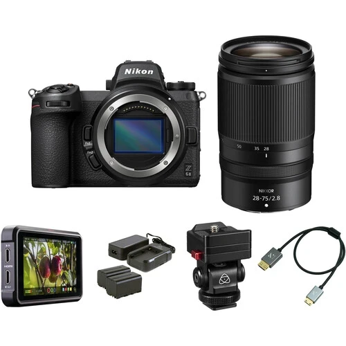 Nikon Z6 II Mirrorless Camera with 28-75mm Lens and Recording Kit