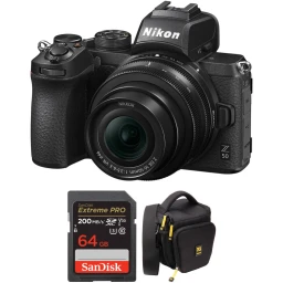 Nikon Nikon Z50 Mirrorless Digital Camera with 16-50mm Lens and Accessories Kit