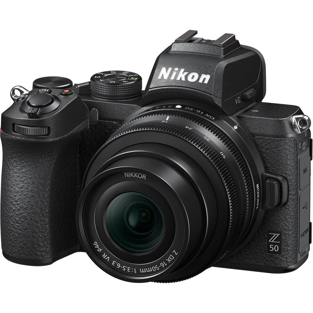 Nikon Z50 Mirrorless Digital Camera with 16-50mm Lens (Refurbished by Nikon USA)