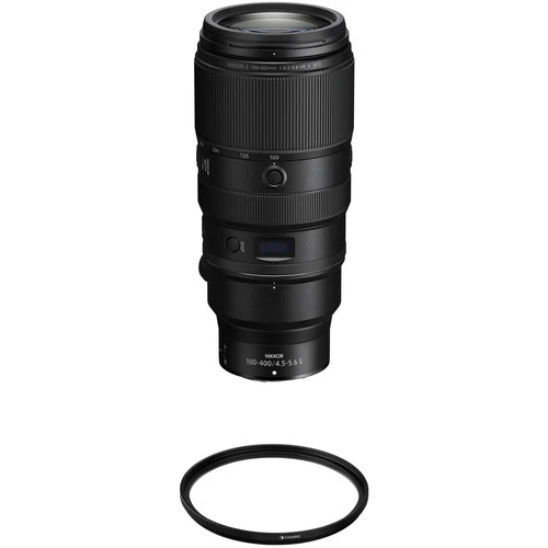Nikon NIKKOR Z 100-400mm f/4.5-5.6 VR S Lens with UV Filter Kit
