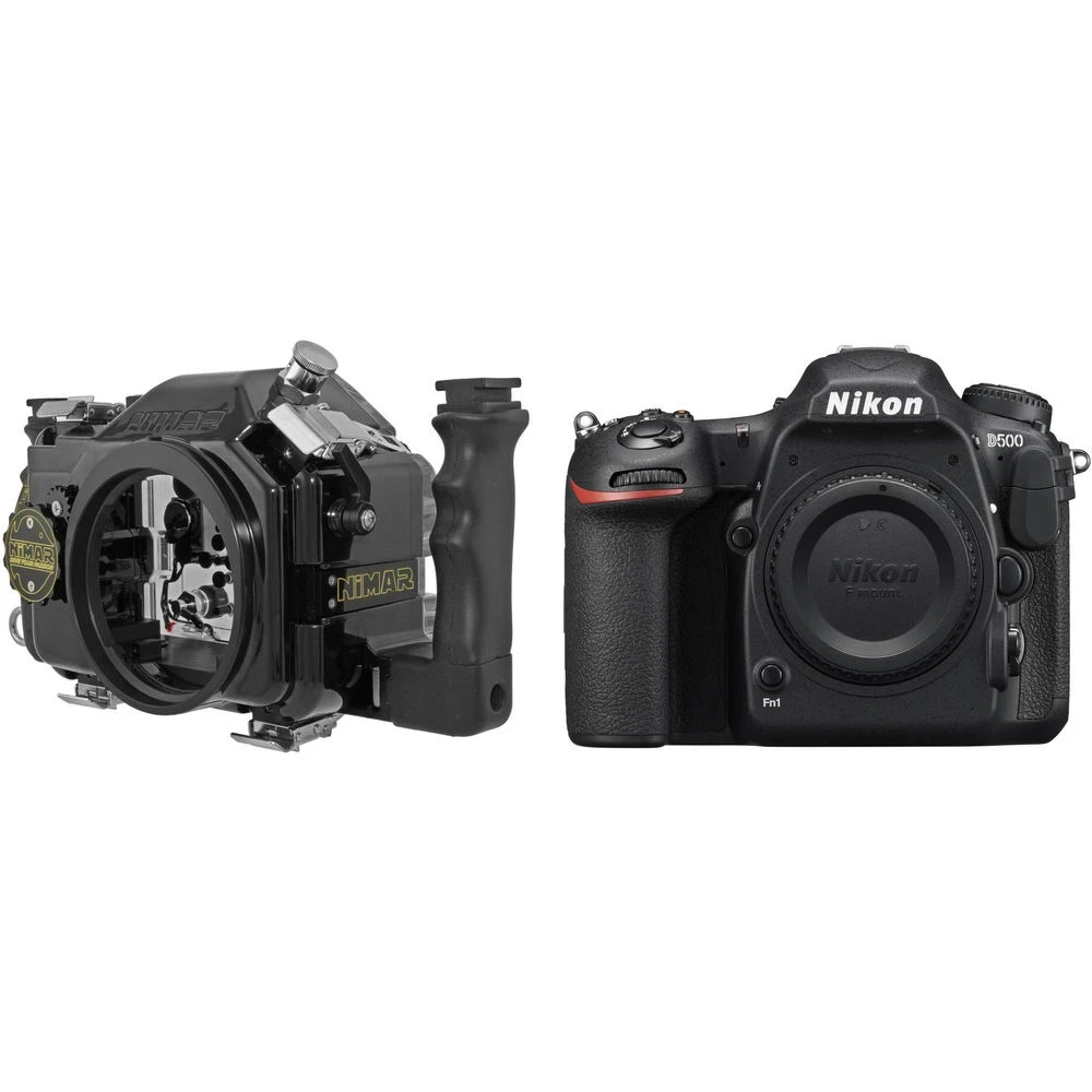 Nimar Underwater Housing and Nikon D500 DSLR Camera Body Kit