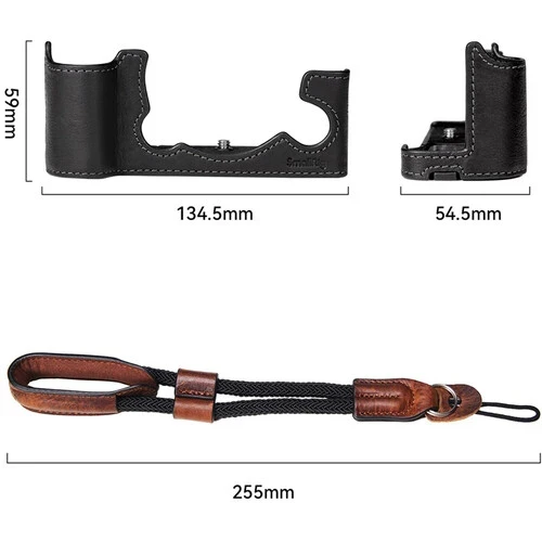 SmallRig Half Case with Wrist Strap for FUJIFILM X-T5