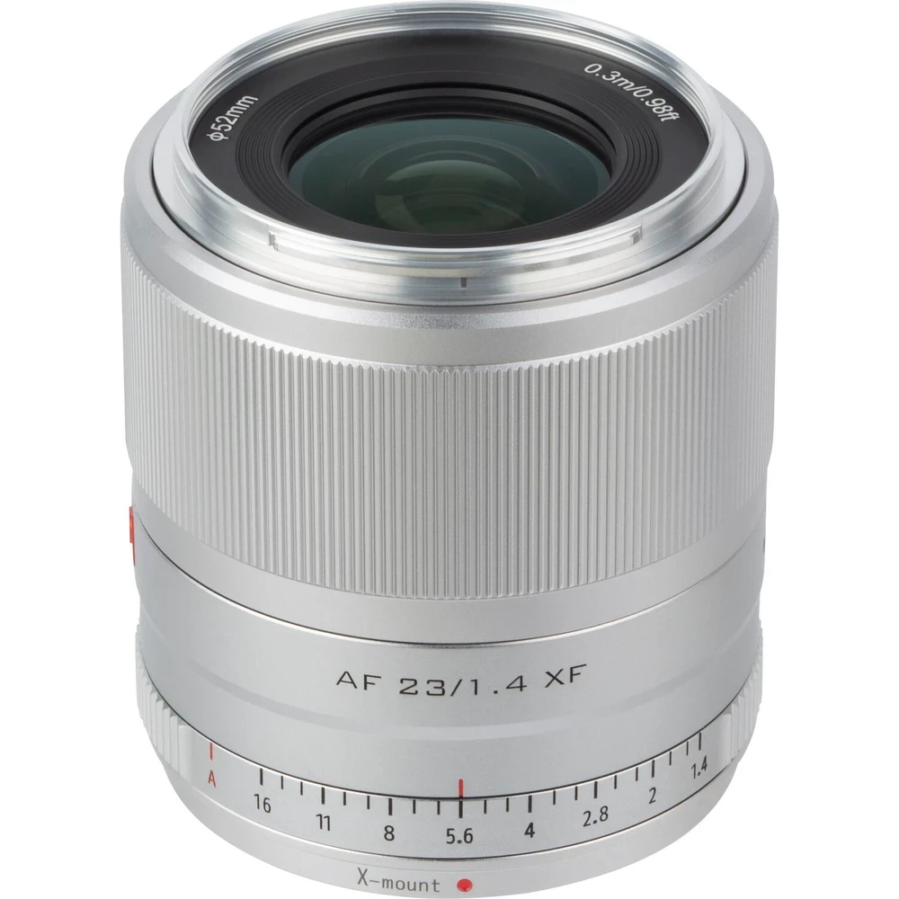 Viltrox AF 23mm f/1.4 XF Lens (FUJIFILM X, Silver)