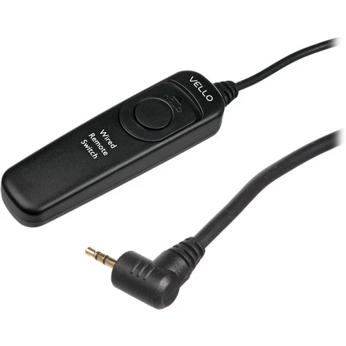 Vello RS-C1II Wired Remote Switch for Select Cameras with Canon 2.5mm Sub-Mini Connector